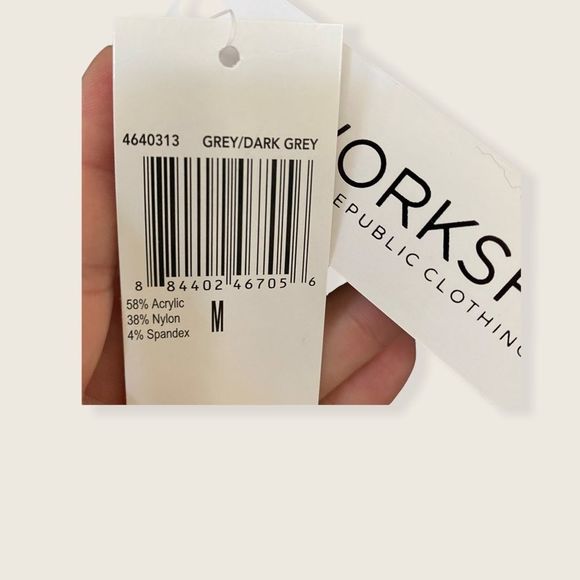 NWT Workshop Republic Clothing Leopard Print Sweater Black/Grey size M - Picture 7 of 7